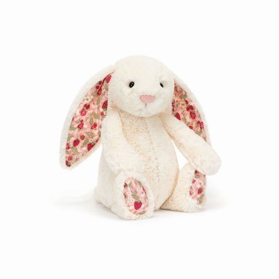 Jellycat Blossom Cream Conejo 'Berry' | JGOU-83174